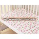 Waterproof Organic 100 Cotton Jersey Patterned Fitted Baby Crib Sheet